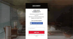 Desktop Screenshot of decovry.com